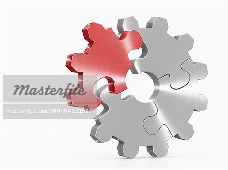 Puzzle Shaped as Metal Gear Puzzle Shaped as Metal Gear