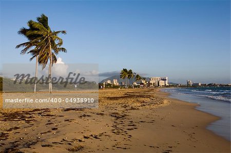 Beach on island Margarita, Venezuela