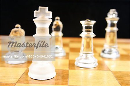 Chess Game - Focusing on the King