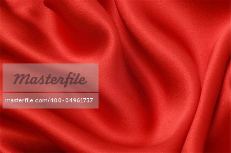 Red sild textile abstract background