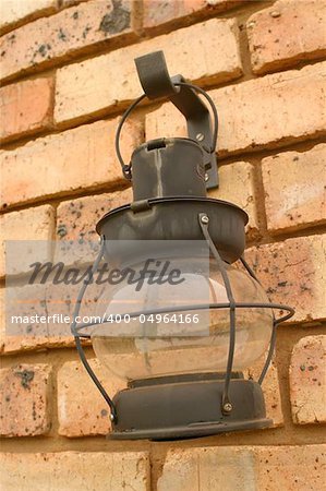 Black candle lantern