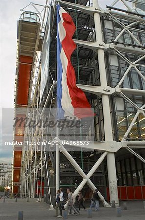 Pompidou center in Paris