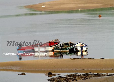 Four boats at Conwy, Snowdonia, North Wales. Four boats at Conwy, Snowdonia, North Wales.