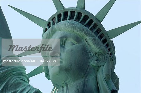 Statue of Liberty, close-up