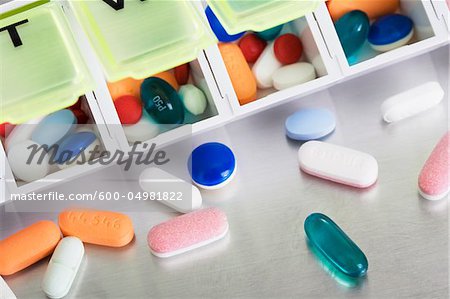 Pill Container and Pills