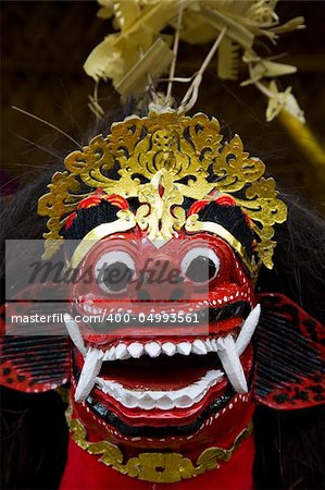 Balinese offering at a cremation ceremony