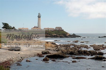 Pigeon Point Lighthouse near Pescadero, California