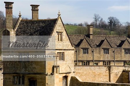 Chipping campden village in the cotswolds.