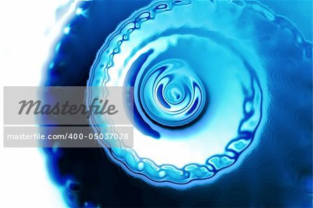 abstract water twirl background generated by the computer