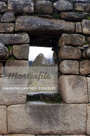 Lost Inca Empire and ruins of Machu Picchu