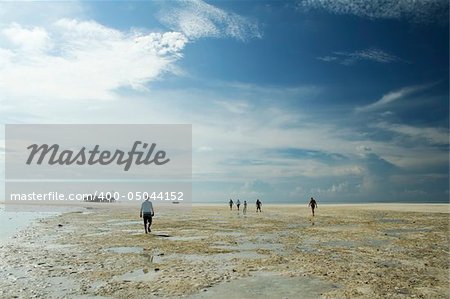 ranger station on tubataha reefs sandbank near palawan island in the philippines