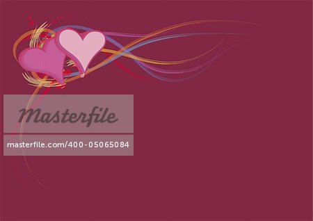 Abstract Valentine's Day Background.