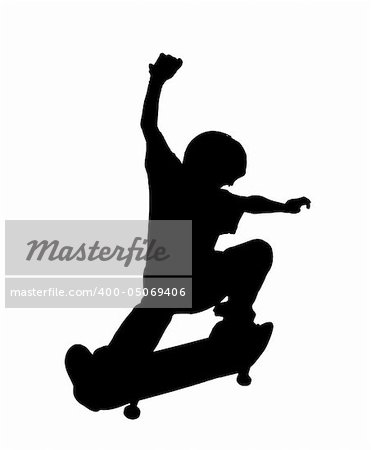 Close up to a Boy Jumping in the Air with a Skateboard