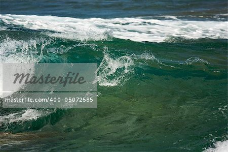 Crashing Wave on the Na Pali Coast, Kauai