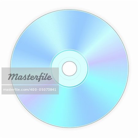 illustration of back side of compact disk
