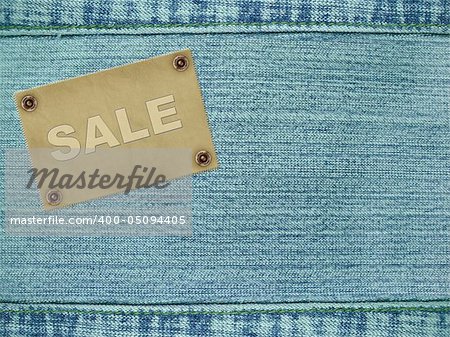 Background - a material of jeans of dark blue color