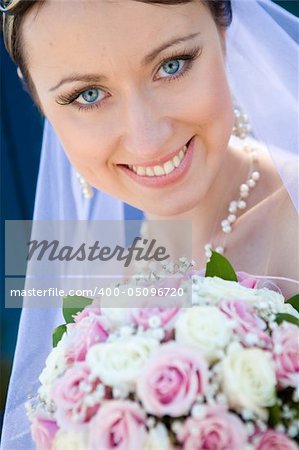 portrait of the bride