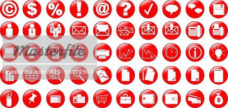 Business and office 50 icons