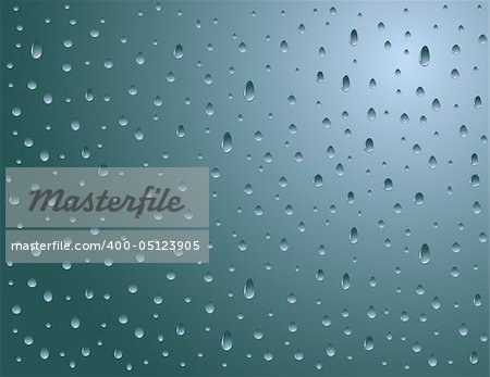 This is an abstract background of rain on a window pane