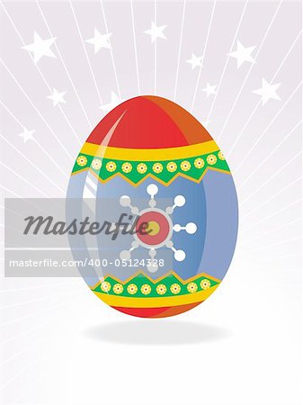 vector background with creative egg design1