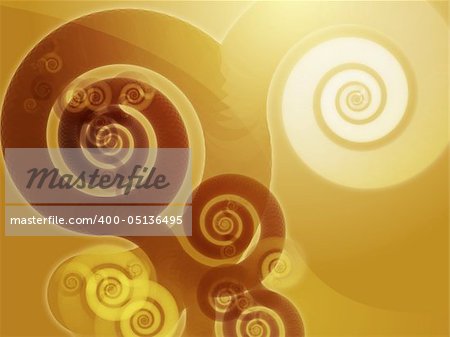 Abstract swirly spiral grungy organic design wallpaper background