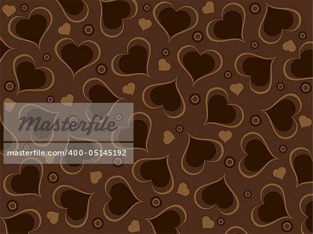 beautiful heart shape background with macro design