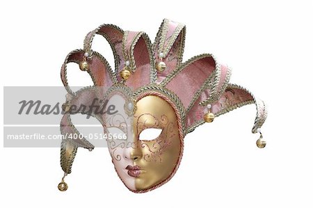 Beautiful carnival mask from venice Italy