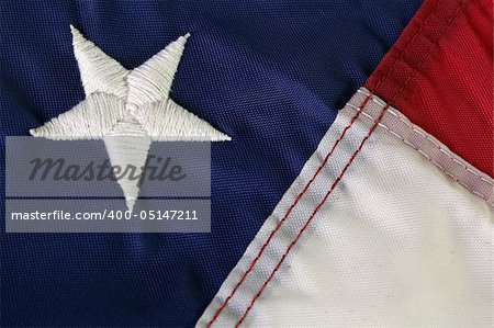 American Flag Detail