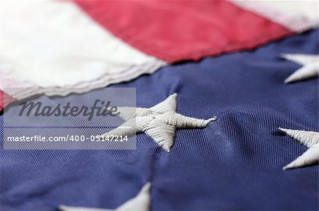 American Flag Detail