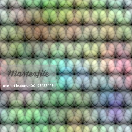 seamless texture of repeating round shapes in soft colors