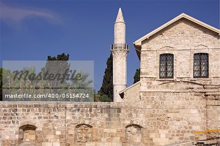 The Grans Mosque (Djami Kebir as it is called) in Larnaca, Cyprus