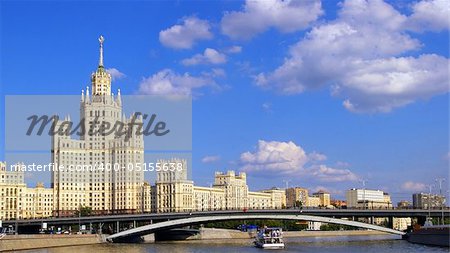 Stalin skyscraper in Moscow