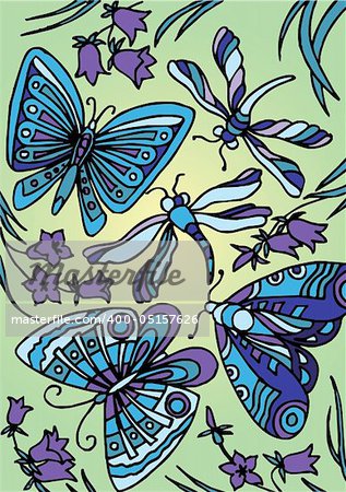 abstract animal art background beauty