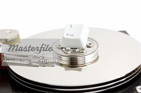 open hard disk drive