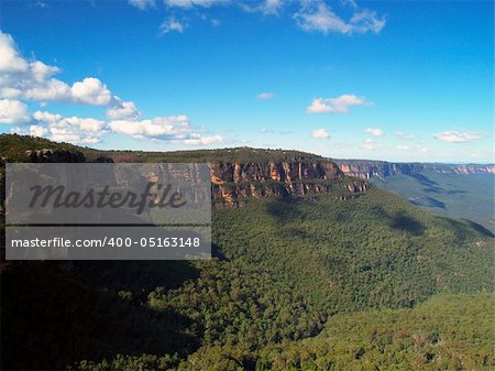 Beautiful view in the blue mountains, Katoomba, Australia