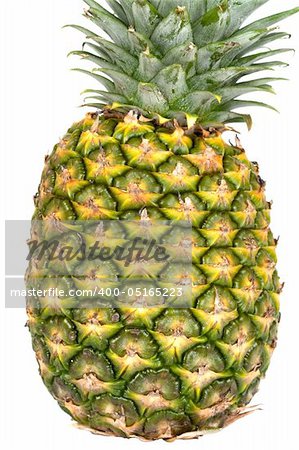 pineapple, isolated on white background