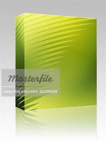 Software package box Abstract wallpaper illustration of wavy flowing energy and colors