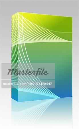 Software package box Abstract wallpaper illustration of geometric design colors