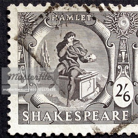 UK 1964 - Shakespeare Festival Stamp, United Kingdom, 1964