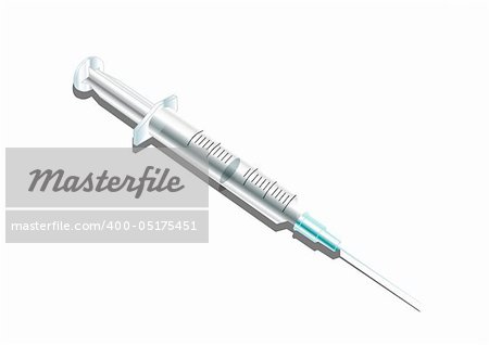 a syringe made in illustrator cs4, the objects are grouped and named and easy to edit