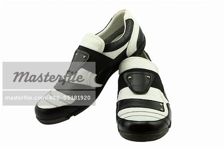 shoes on a white background