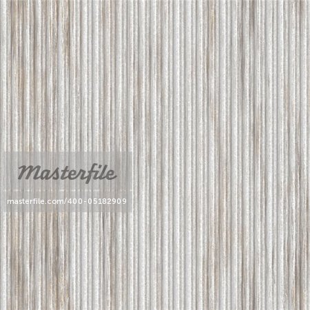 Corrugated metal ridged surface with corrosion seamless texture