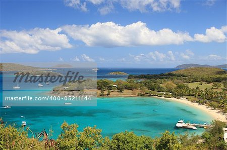 US Virgin Islands are true paradise in the Caribbean, Paradise-like US Virgin Islands in the Caribbean. Turquoise ocean and lovely landscapes., Paradise-like US Virgin Islands in the Caribbean. Turquoise ocean and lovely landscapes.