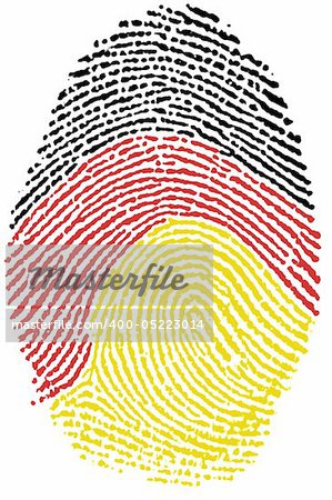 My Fingerprint for German Passport