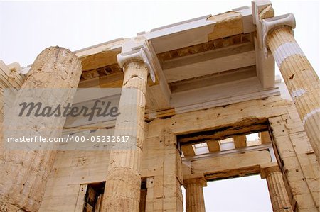 The Parthenon, in Athens Akropolis, Greece, EU