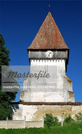 The fortified church from Biertan, Transylvania, is one of the UNESCO heritage monuments from Romania (XIII century).