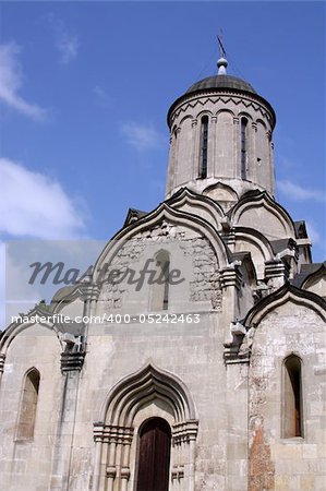 Orthodox church in Andronnikov monastery, Moscow, Russia