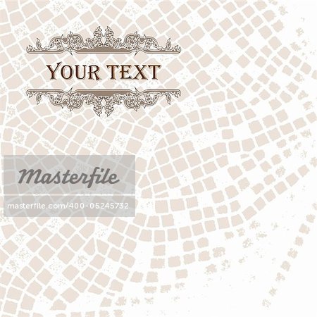 abstract background mosaic,  this illustration may be useful as designer work