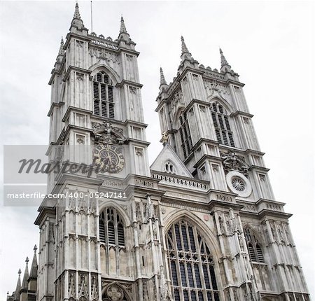 The Westminster Abbey church in London, UK - high dynamic range HDR