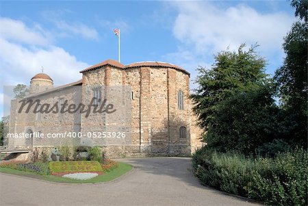 Whole of Colchester Castle large norman keep